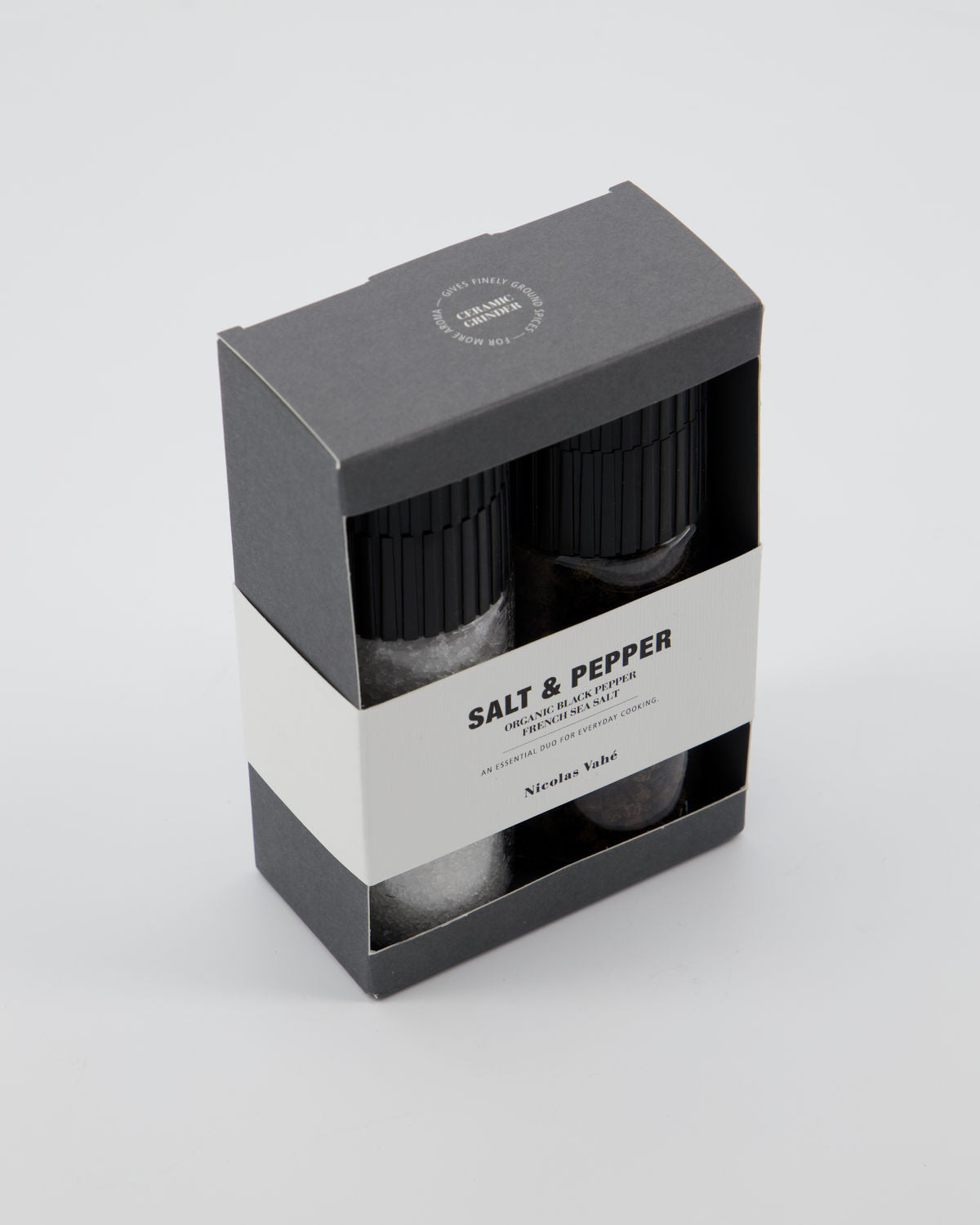 Presentask, Nicolas Vahé Salt & Organic Pepper