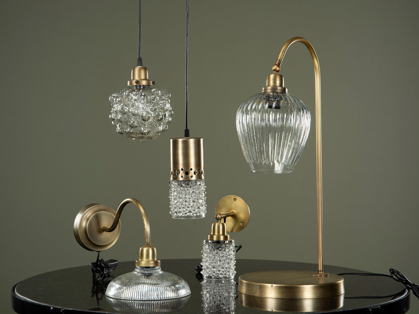 Lampa Globe Glas