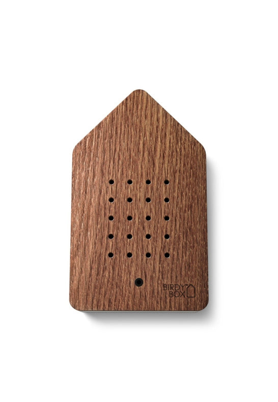 Speldosa Birdybox Fågelkvitter Mörk Ek