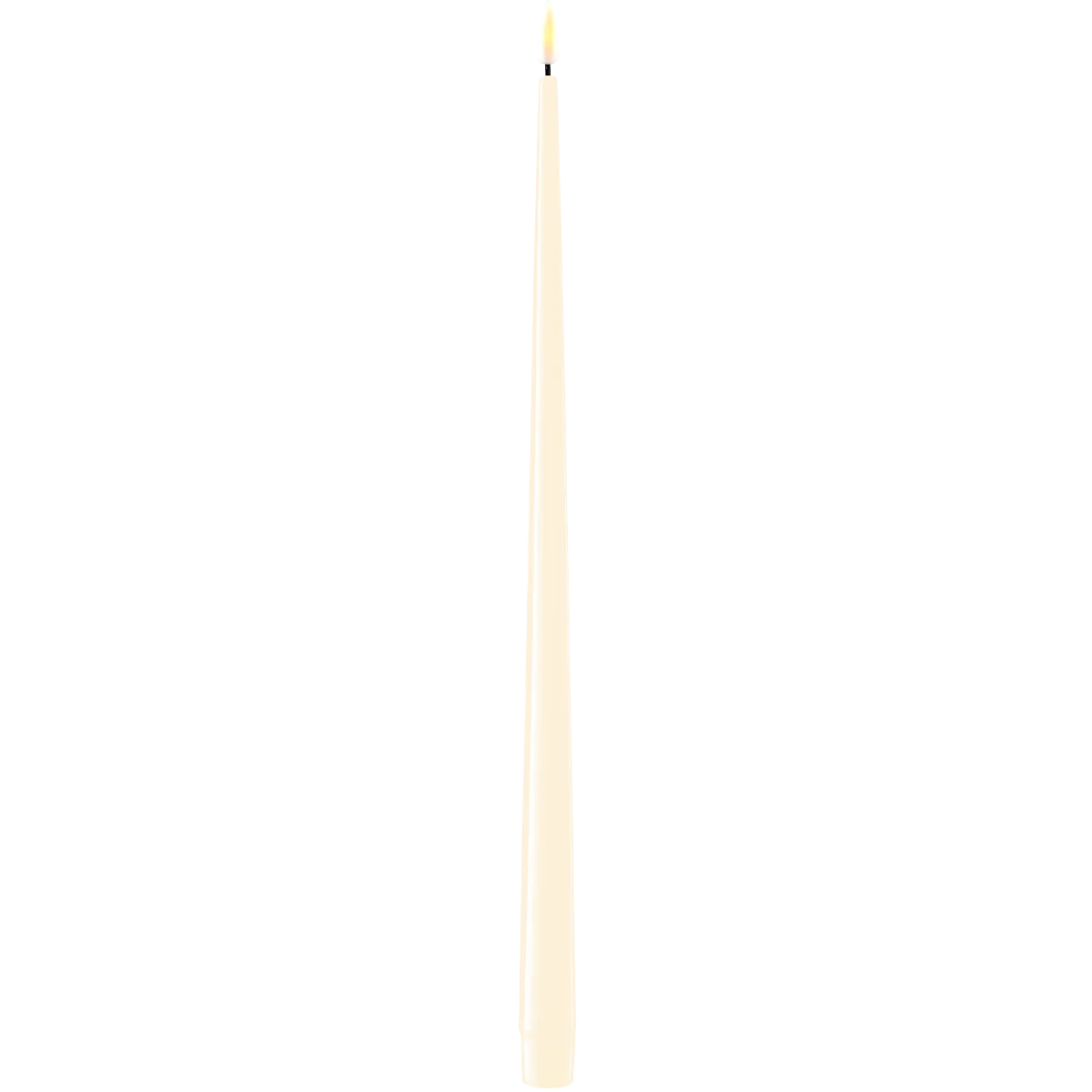 LED-Ljus Med Lack, 2 Stycken (38 Cm) Cream