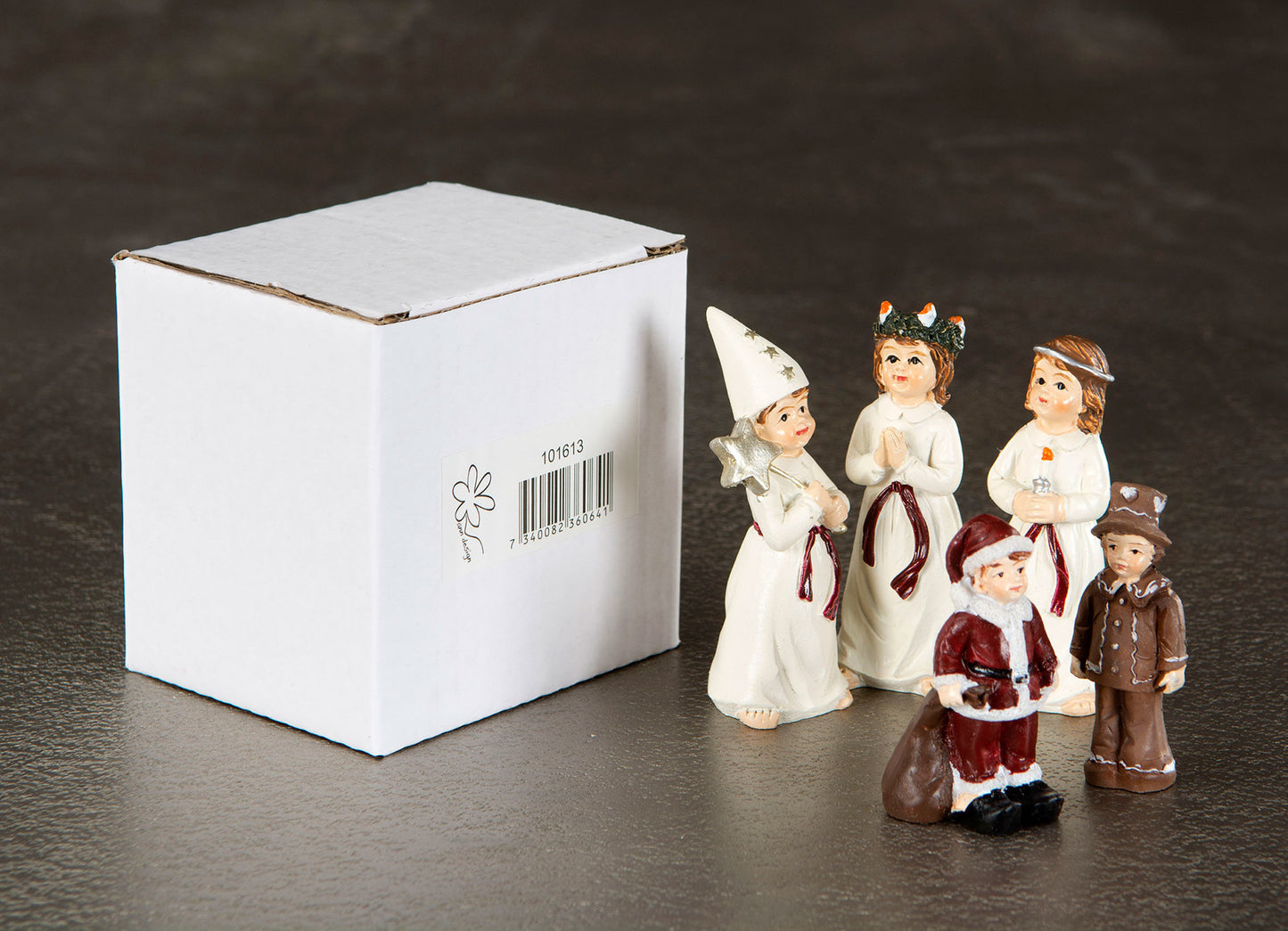 Luciatåg 5st små figurer