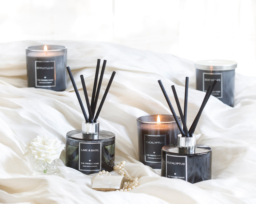 Cedarwood, doftljus, Smoke Elegance