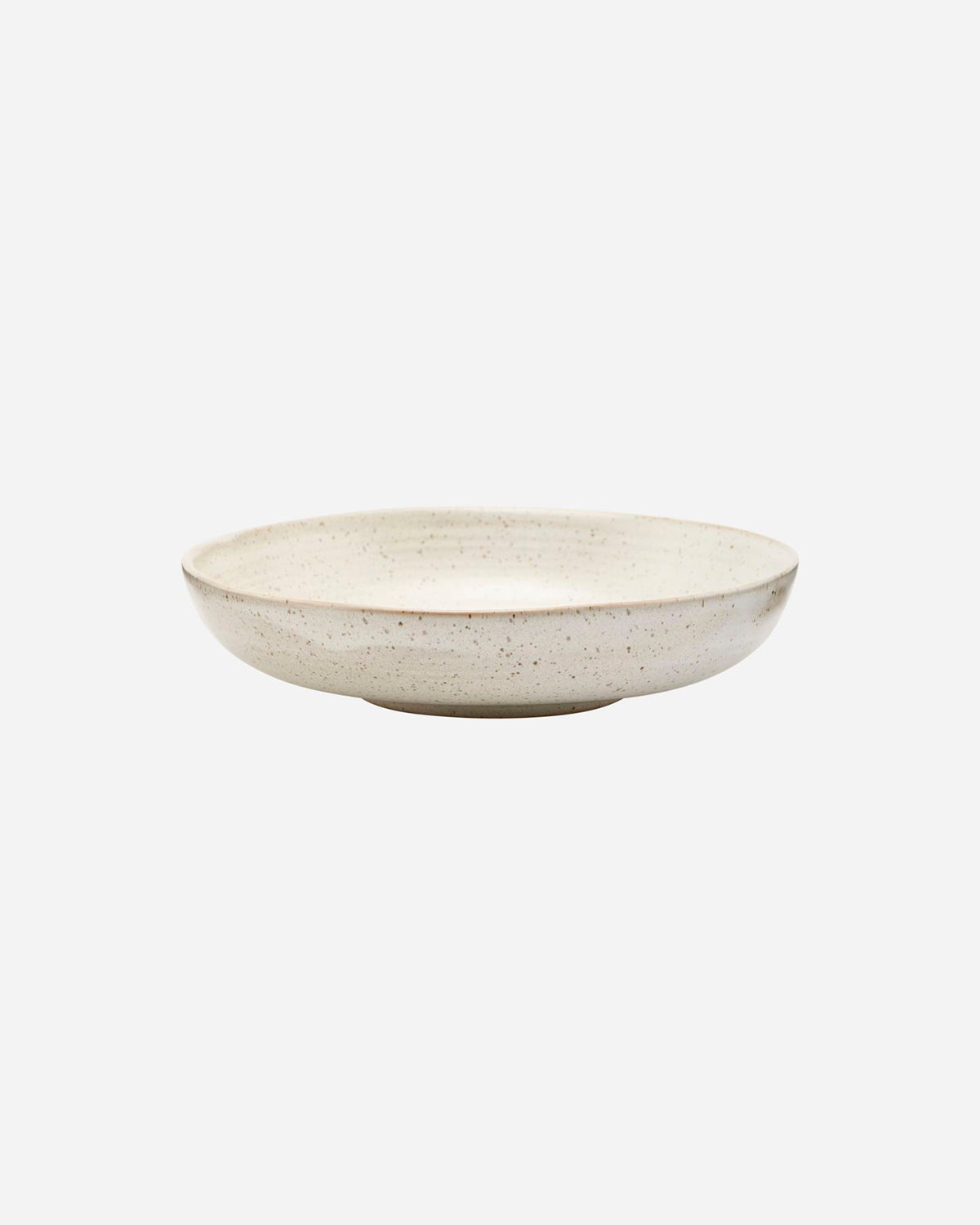 Skål, Pion, Grå / vit h: 4 cm, dia: 19 cm