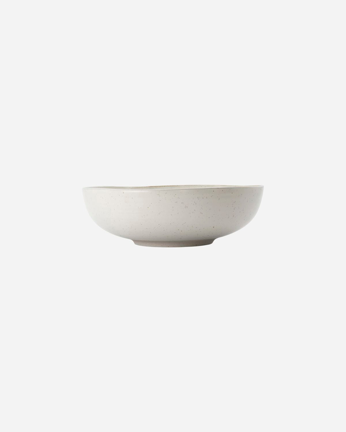Skål, Pion, Grå / vit h: 7 cm, dia: 22 cm