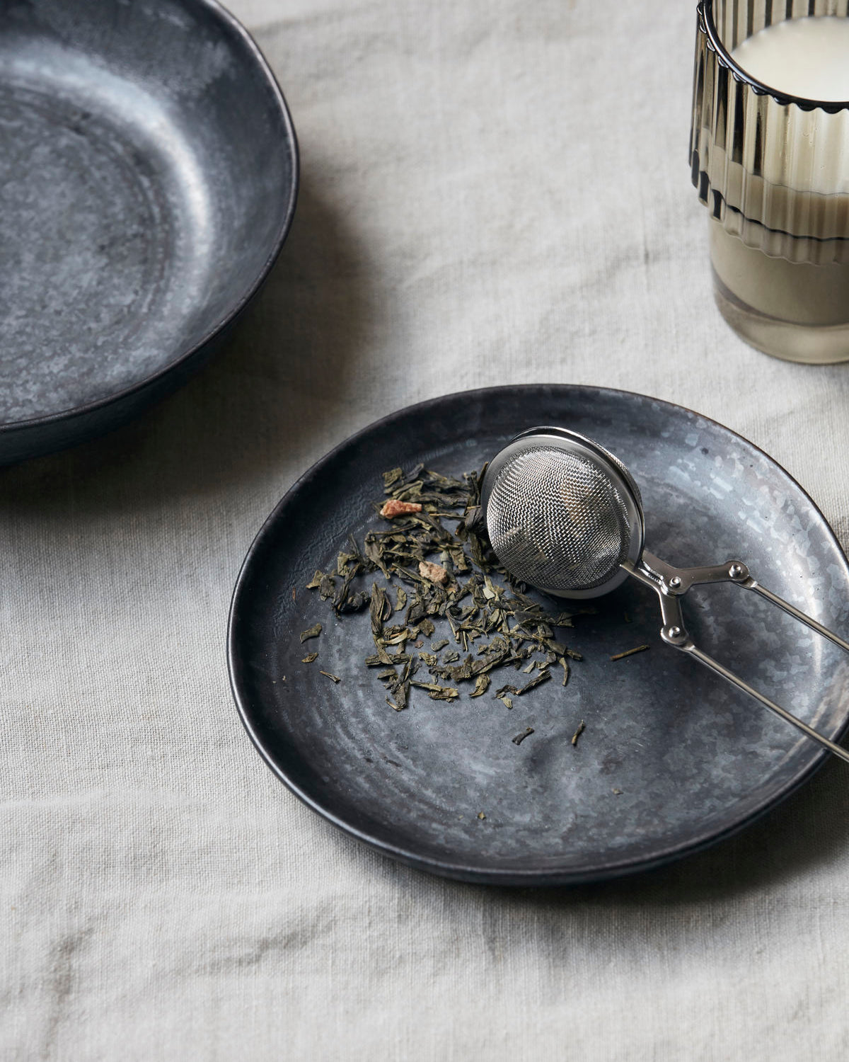 Tårtfat, Pion, Svart/Brun