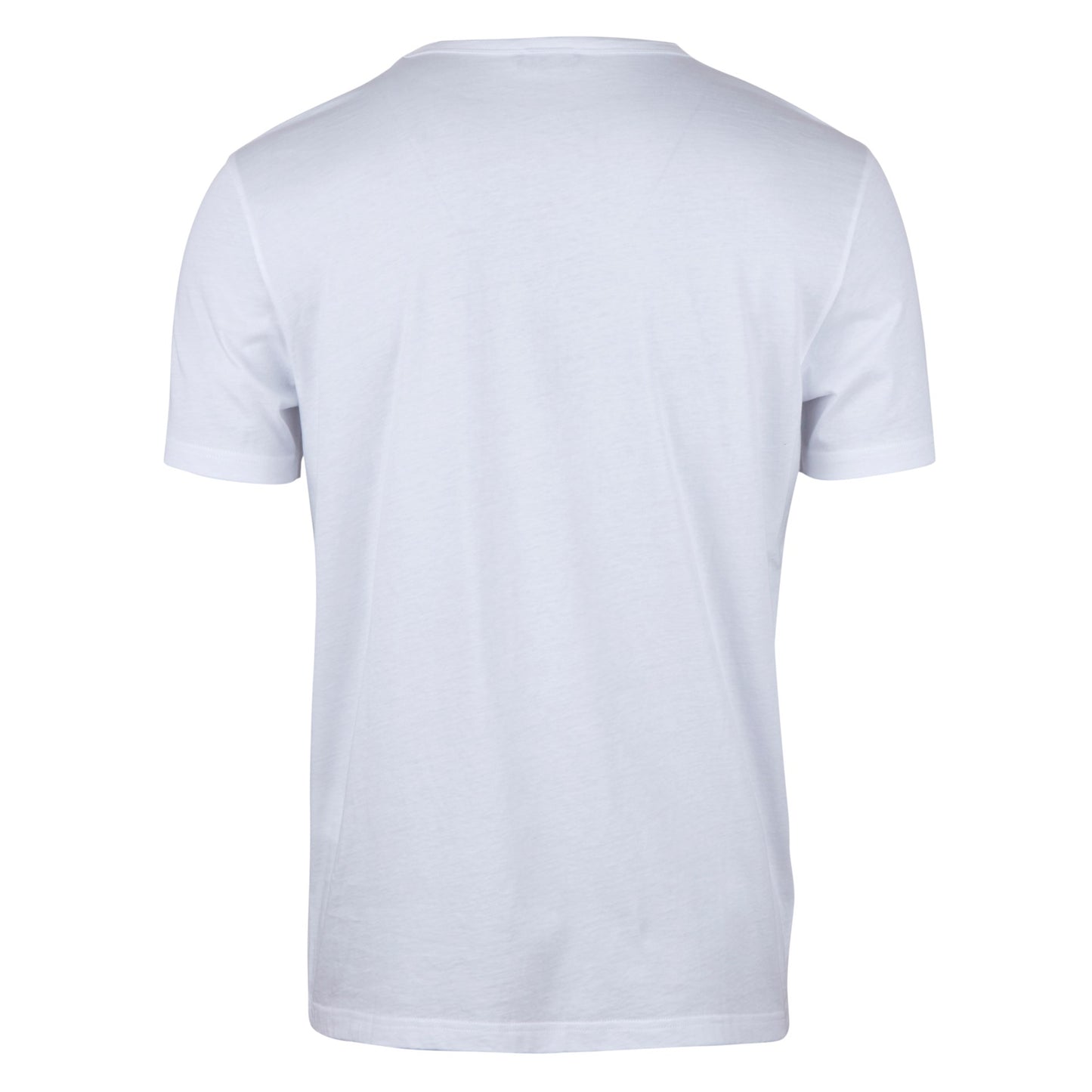 Vit Bomulls T-shirt, Vit Stenströms