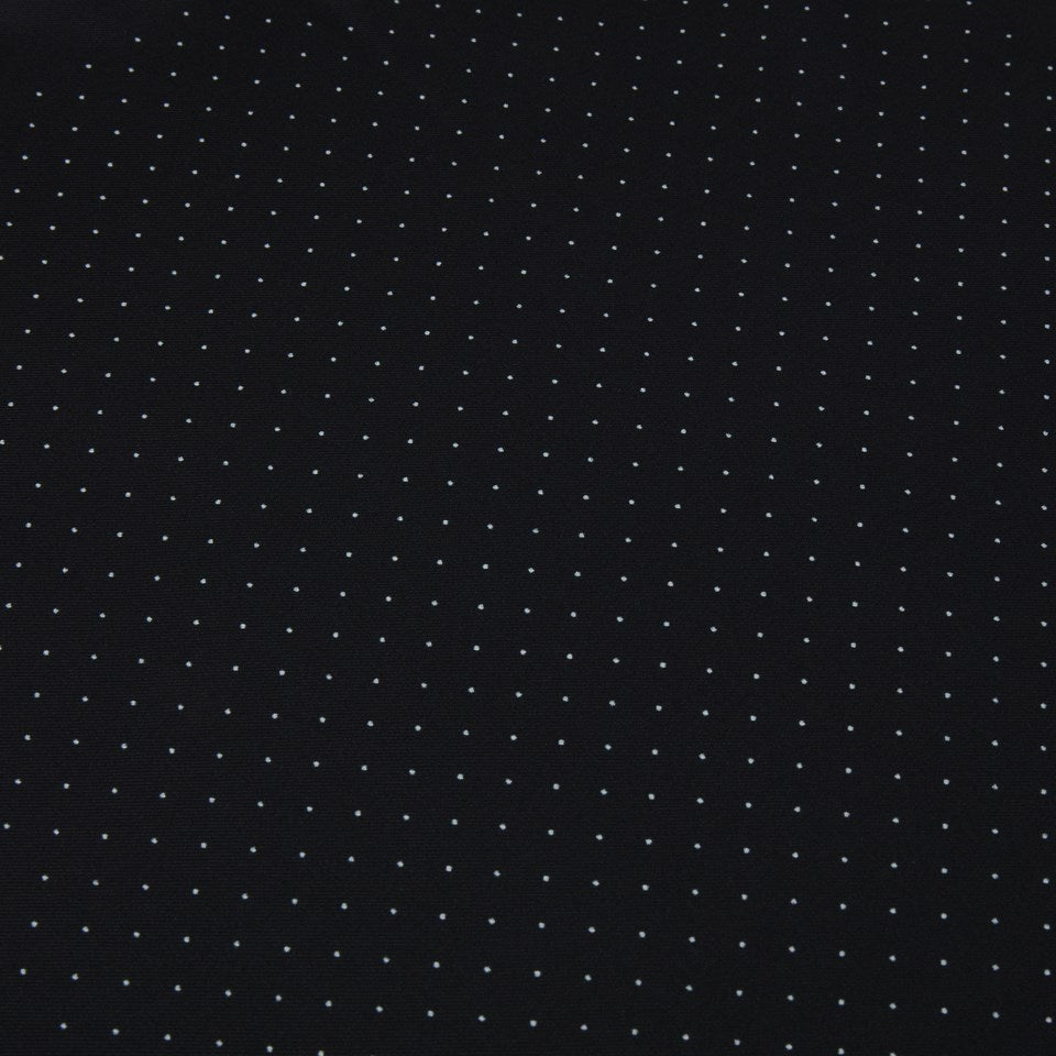 Svart Prickig Sidennäsduk Stenströms