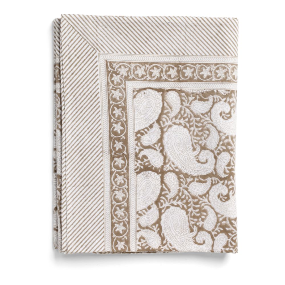 Chamoisduk Paisley Light Brown