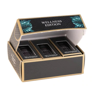 Doftolja Wellness Edition 3 pack 100% eterisk olja