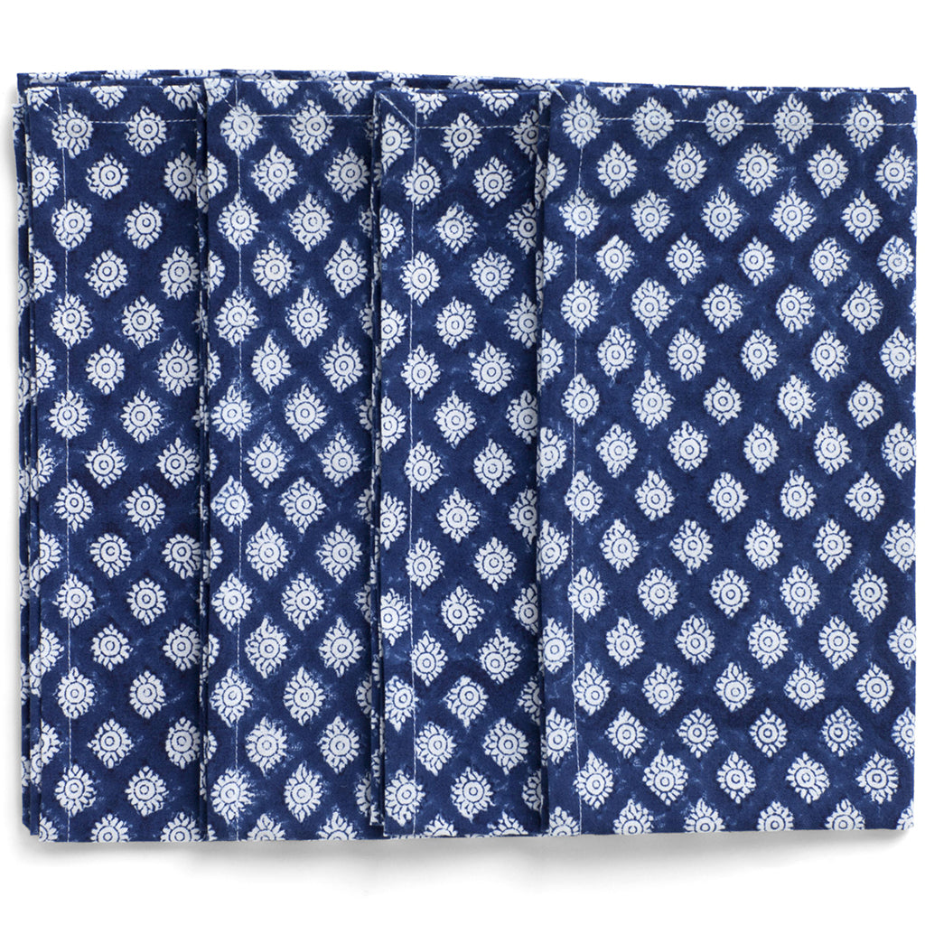 Chamois tygservetter i 4-pack, 50x50 cm