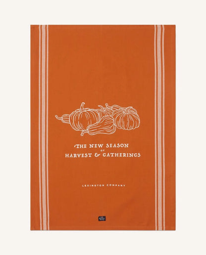 Harvest & gatherings kökshandduk orange Lexington 50x70