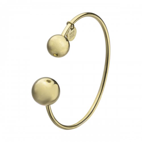 Armband Globe Guld Stor