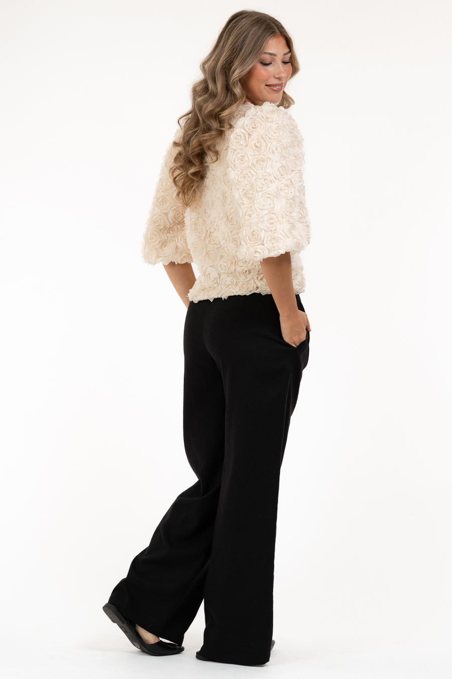 Blus Edith Champagne