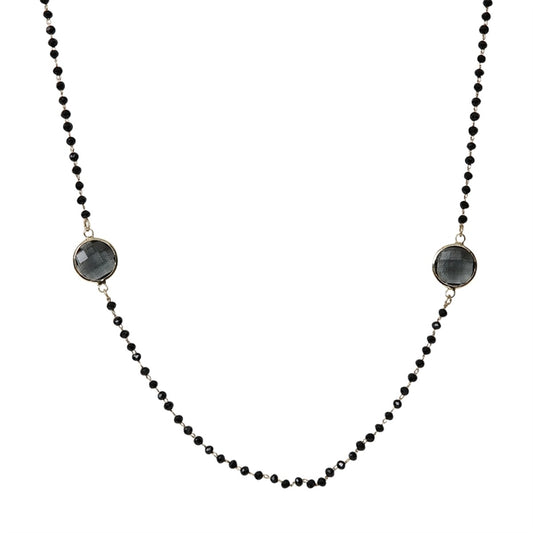 Halsband Doris, black.
