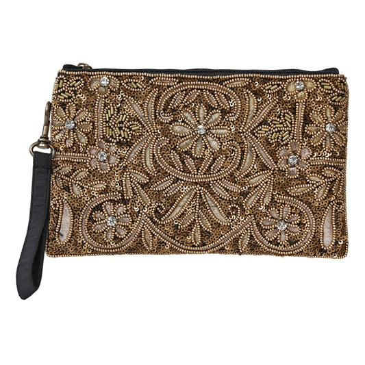 Mini clutch Mary, gold