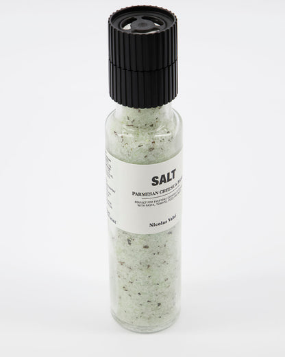 Salt, parmesanost & basilika