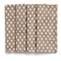 Chamois servetter 4- pack ljusbrun medaljong 50x50 cm